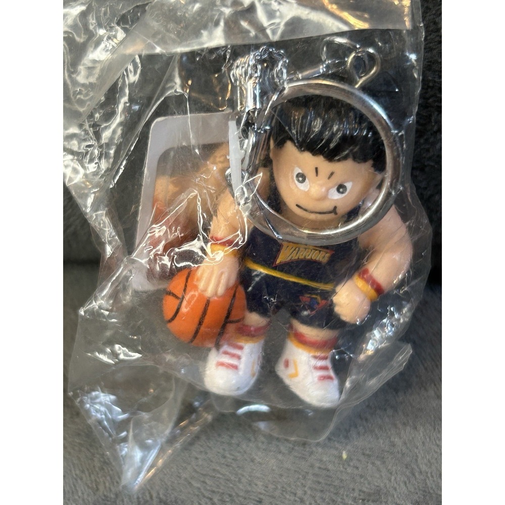 1988 Lil Sports Brat Golden State Warriors NBA Basketball Keychain Sealed